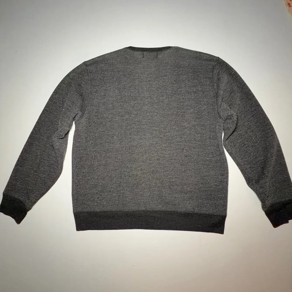 RRL Double RL Sweatshirt Mens XL Grey Marled Cotton Fleece Crewneck Americana - Picture 12 of 15